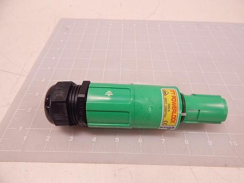 ITT CANNON NLDFT-E-GN-L-C70-M40S3257371 1 POSITION CIRCULAR CONNECTOR LINE DRAIN FEMALE SOCKETS CRIMP SILVER T83108