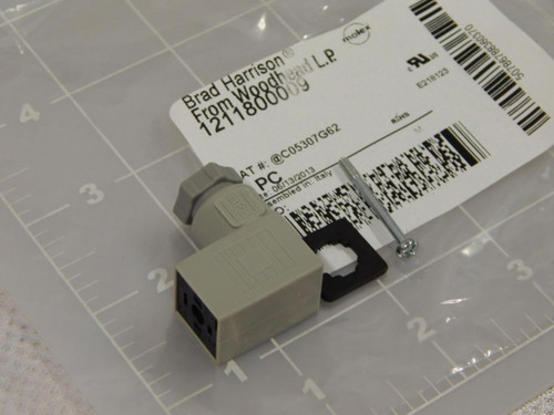 LOT OF 91 MPM BRAD HARRISON MOLEX 1211800009 C05307G62 DIN VALVE CONNECTOR T83943