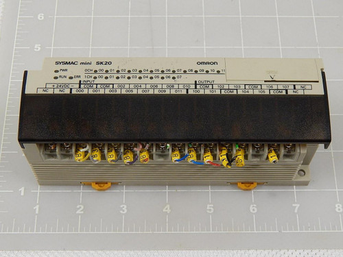 OMRON SK20-C2DR-D PROGRAMMABLE CONTROLLER T86581