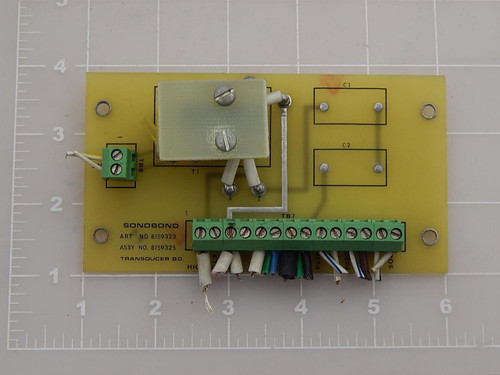 SONOBOND 8159323 8159325 TRANSDUCER BOARD T87870