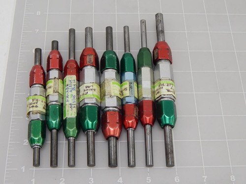 LOT OF 8 VERMONT GAGE 2370 .280 .264 4 GO-NO GO GAUGES T87576