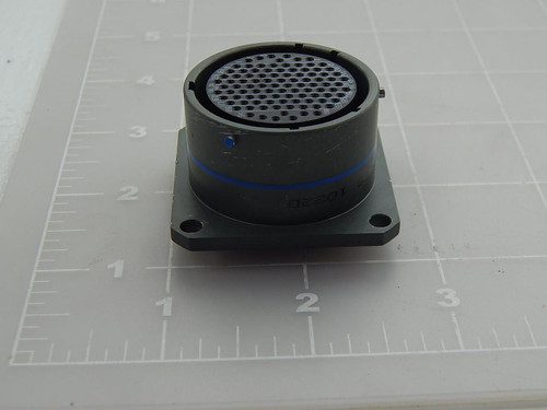 AMPHENOL MS27505E23B35S CIRCULAR MIL SPEC CONNECTOR LJT 100C 100#22D SKT RECP T87621