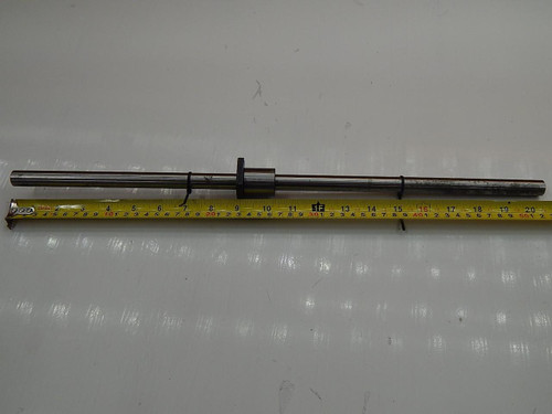 NB SMK 16GUU BALL LINEAR BEARING W/ 21 IN RAIL T87295