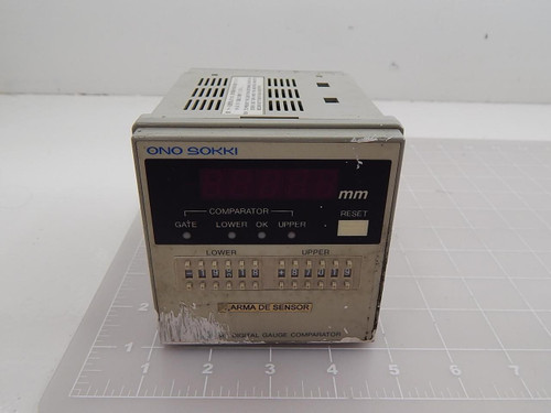 Ono Sokki DG-4240 Digital Gauge Comparator T89776 For Sale