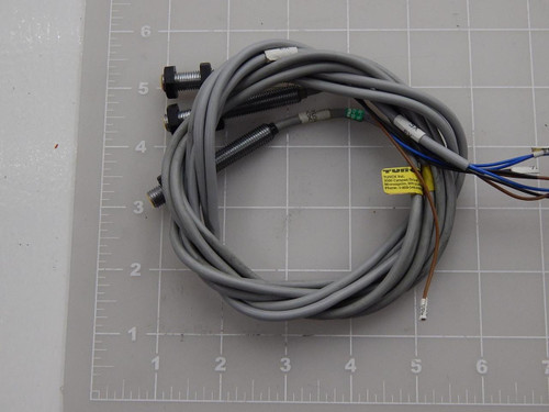 LOT OF 3 TURCK BI2-G08-AN6X PROXIMITY SENSOR T88194