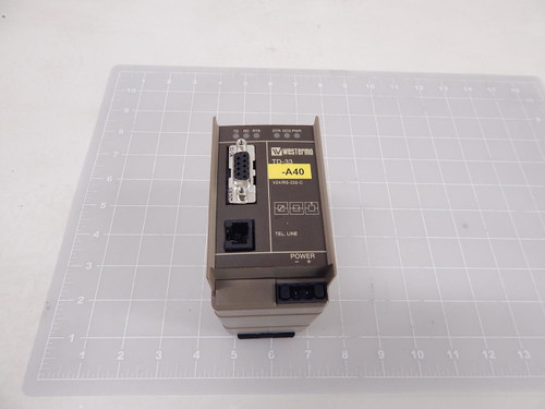 Westermo 3179-0001, TD-33 Industrial Modem T92114 For Sale