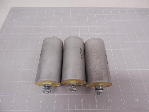 Lot of 3 ASC EPS 20A, 0031 Capacitors 3.3 MFD +-10 % 1050 VDC T93145 For Sale