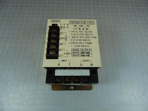 Thyristor Unit SW-SPR-100 Thyristor Unit T94335 For Sale