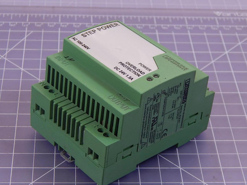 Phoenix Contact STEP-PS-100-240AC/24DC/1.5 Power Supply For Sale