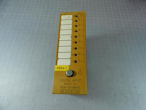 Siemens 6ES5 421-8MA12 SIMATIC S5 Digital Input Module T100230 For Sale