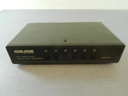 Pro Video RQS-6C High Resolution Color Quad Processor T101368 For Sale