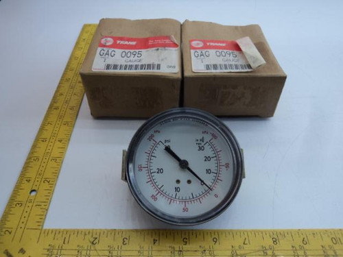 LOT OF 2 TRANE GAG 0095 GAUGES T19502