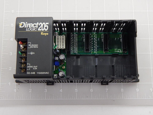PLC DIRECT D2-04B PLC AUTOMATION RACK CHASSIS T88116