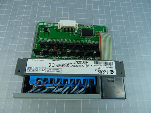 Allen Bradley SLC500, 1746-0V16 Ser C Output Module T105359 For Sale