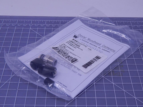 Lot of 4 Woodhead 1200710008 Detachable Connector W/ 6 MM Cord T108459 For Sale