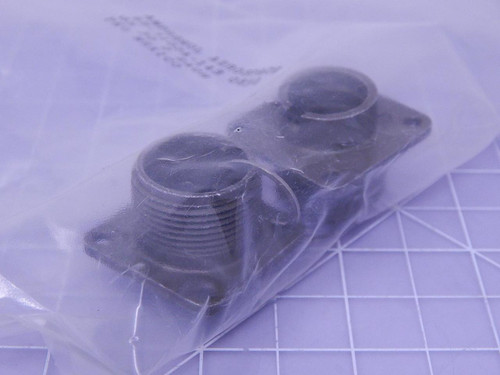Lot of 2 Amphenol 97-3102A-14S 0850 Straight Metal Connector T112469 For Sale