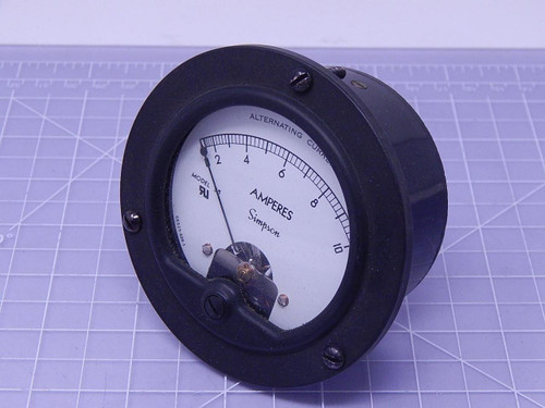 Simpson 55 Ammeter T113915 For Sale