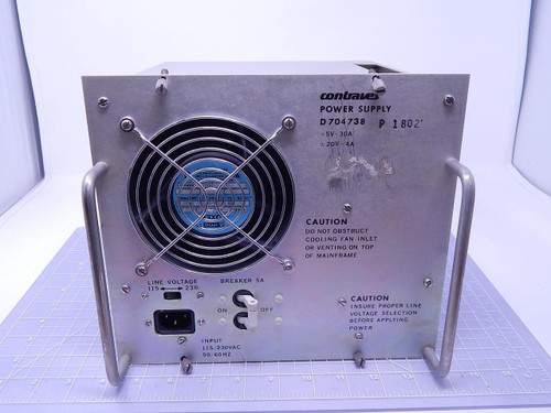 Contraves D704738 Power Supply T114034 For Sale