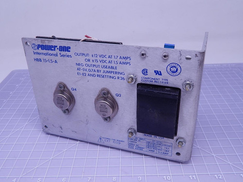 Power One HBB 15-1.5-A Power Supply T116806 For Sale