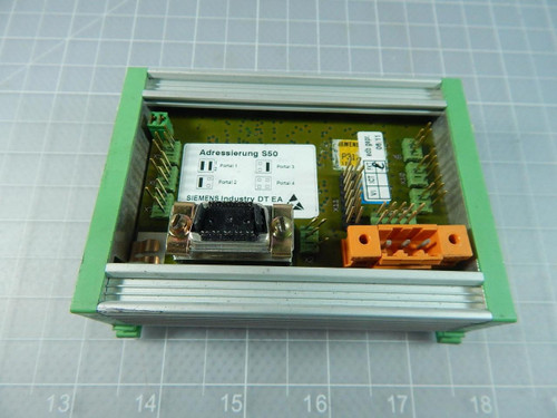 Siemens Adressierung S50, 00329699-05, K8-B6-0041 DT EA Control Unit / Cutter Tape T105147 For Sale