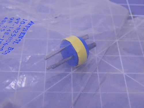 Amphenol 10-825806-01P, 97-14S-1P 3 Pin Aerospace Connector T107524 For Sale