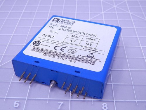 Analog Devices 5B30-02 Isolated Millivolt Input Module T117671 For Sale