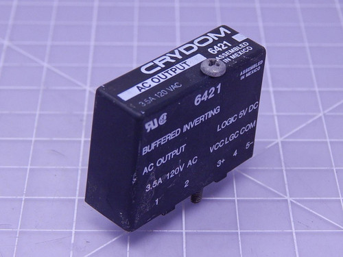 Lot of 4 Crydom 6421 I/O Module T116204 For Sale