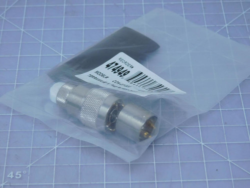 Lot of 4 Terrawave CON-07-600 N Plug for 600 Cable T119652 For Sale