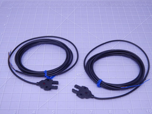 Lot of 2 Omron EE-SX Photoelectric Sensors T120359 For Sale