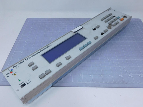 Pro Tele Vision PM 5695A TV Monitoring Demodulator Front Panel T120090 For Sale