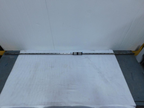 Lot of 2 Bearings on CNC Slide Rail 82 Inches T120932 For Sale