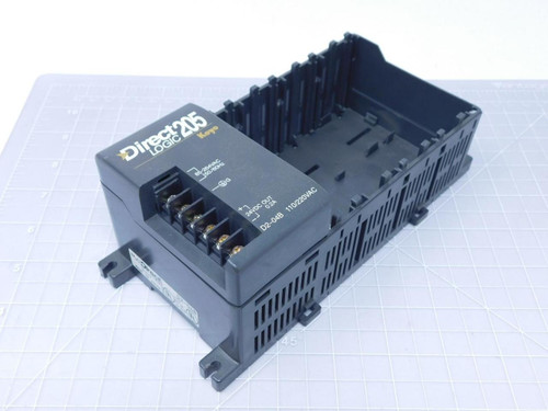 PLC Direct D2-04B 4 Slot Internal Base 110/220 VAC T125459 For Sale
