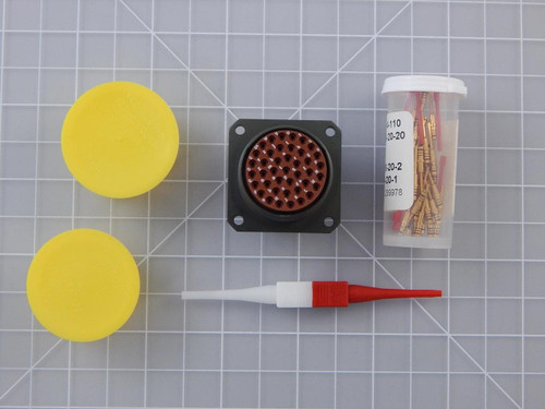 MS3470W20-41PW    Circular MIL Spec Connector MB 41C 41#20 WALL MT PIN RECEPT W/ FLANGE For Sale