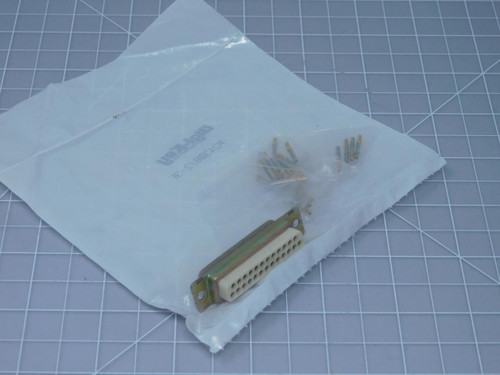 Lot of 2 Digi-Key M24308-2/3F D-Sub MIL Spec Connector RCPT ASSY, 25P T127179 For Sale