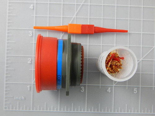 Corsair D38999/20WJ61PC    Circular MIL Spec Connector 61P SZ 25 RCPT w/ Circular MIL Spec Contacts For Sale