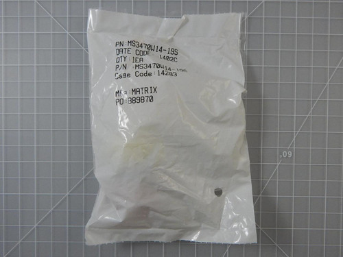 Matrix MS3470W14-19S    Circular MIL Spec Connector AFD 19 C 19 # 20 Skt Recp w/ Circular MIL Spec Contacts For Sale