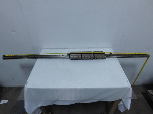 Union Tool TGA-1693    Linear Bearings w/ 66 1/2 In Rail (3 bearings) For Sale