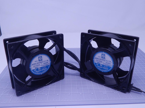 Lot of 2 Orion Fans OA109AP-11-1 Fan 110/120 VAC 50/60 Hz 17/15 W T129555 For Sale
