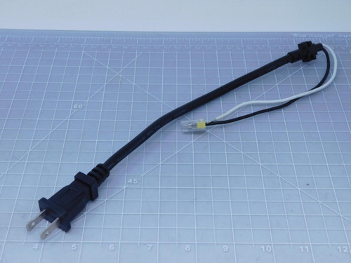 Lot of 350  136199-1    12  inch AC Power Cords w pig tail For Sale