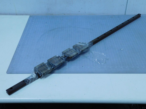 Lot of 4  G6L1721    Bearings on a 39.5 In Rail For Sale