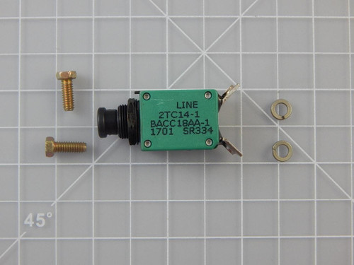 Klixon BACC18AA-1 2TC14-1   Thermal Military Spec Aircraft Circuit Breaker For Sale