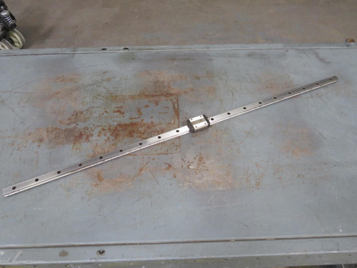 THK SR20  Ball Bearing Linear Guide Blocks w/ 45 inch Rail For Sale