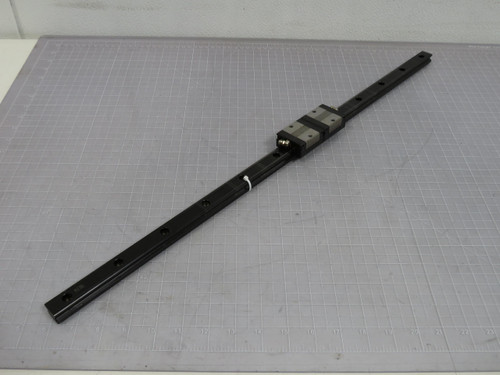 Lot of 2 THK SSR20  CNC Slide Rail Bearings w 27 Inch Rail For Sale