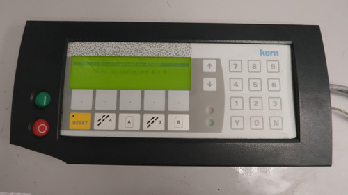 KERN 2903418.001 321001.001 Front Panel Control For Sale