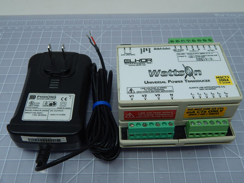 Elkor  MSCT1-200A  Watts On Rack Mountable Universal Power Transducer For Sale