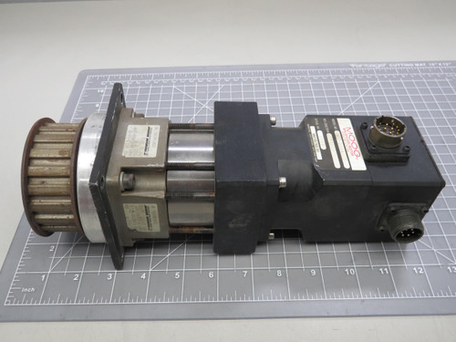 MOOG 303-030A  Brushless Servo Motor W/ Gear Head For Sale