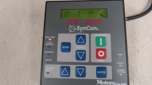 SymCom RM-2000  Remote Monitor  (damaged sceen) For Sale