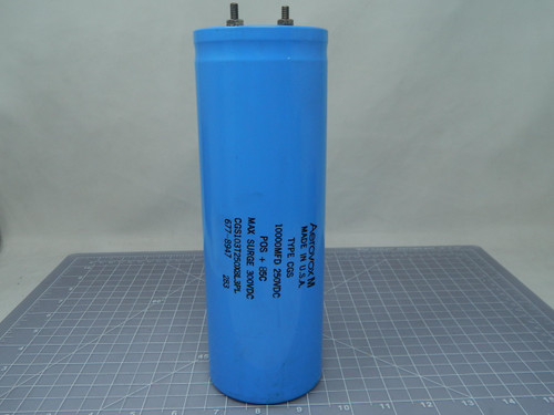 Aerovox 10000MFD   250V Type CGS Capacitor For Sale