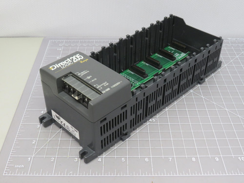 Automation Direct D2-06B  Direct Logic 205 6 Slot Rack For Sale