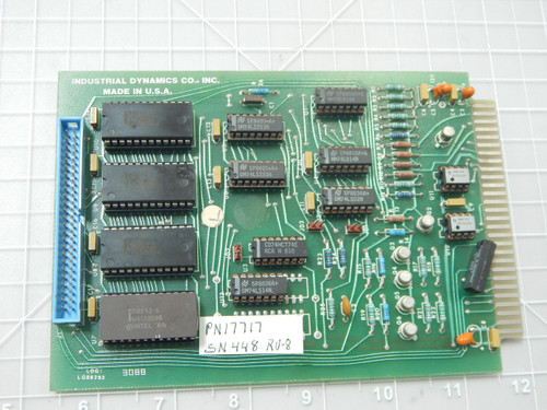 Industrial Dynamics 17717 1019115 Input / Output Circuit Board For Sale